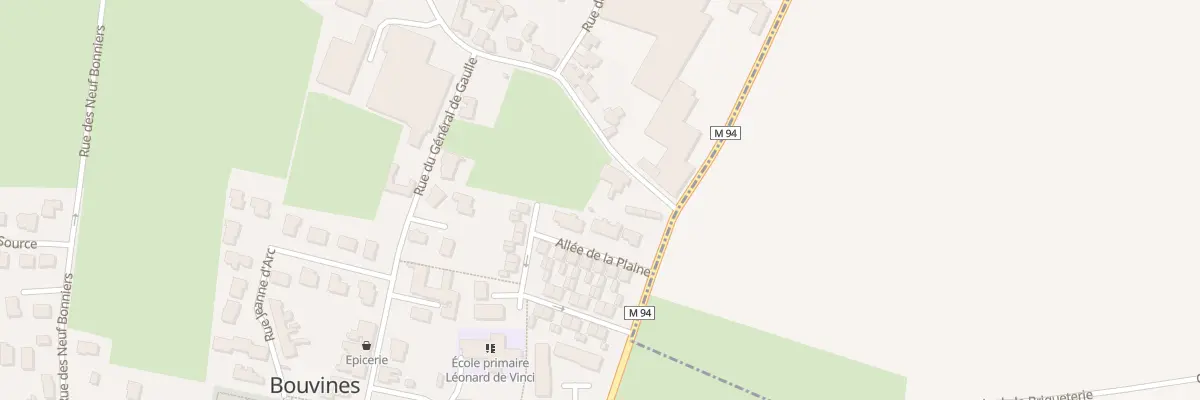 Plan du 566 Rue du Maréchal Foch à Bouvines