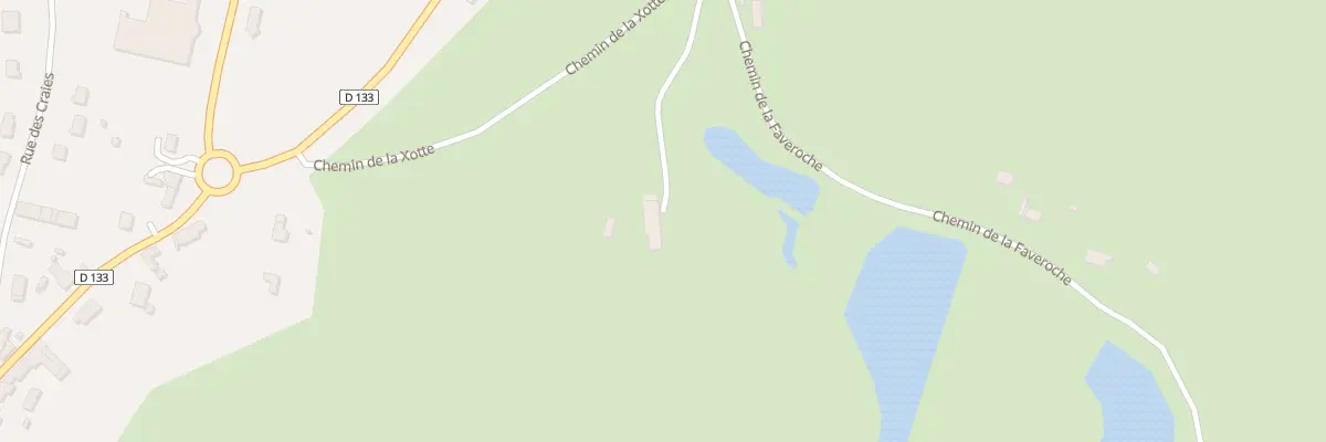 Plan du 6 Che de la Faveroche à Saint-Parize-le-Châtel