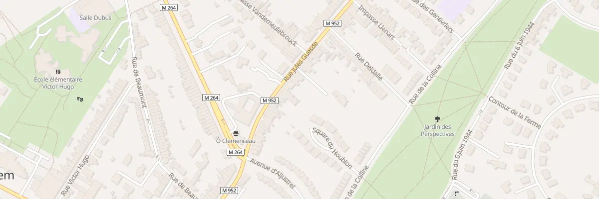 Plan du 94 Rue Jules Guesde à Hem