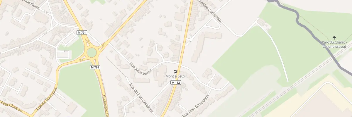 Plan du 473 Rue du Mont-à-Leux à Wattrelos