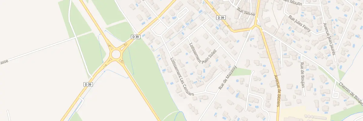 Plan du 4 Rue Lot Les Cerisiers à Corneilhan
