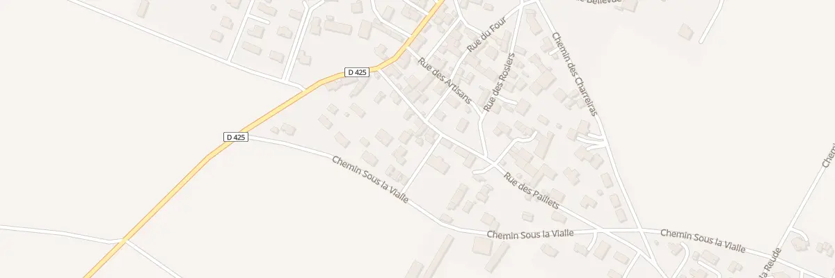 Plan du 8 Rue des Paillets à Clerlande