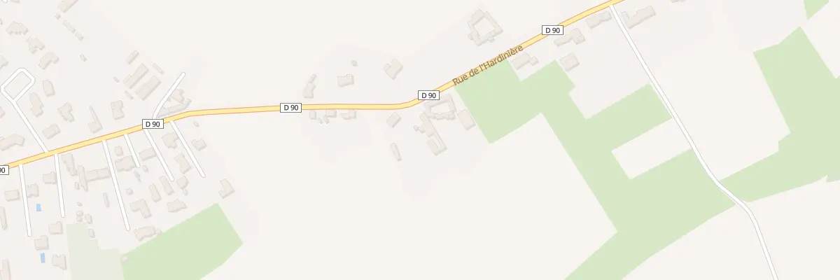 Plan du 54 Rue de l’Hardiniere à Templeuve-en-Pévèle