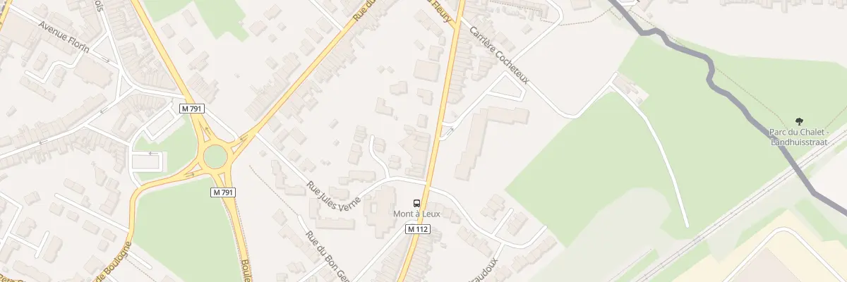 Plan du 483 Rue du Mont-à-Leux à Wattrelos