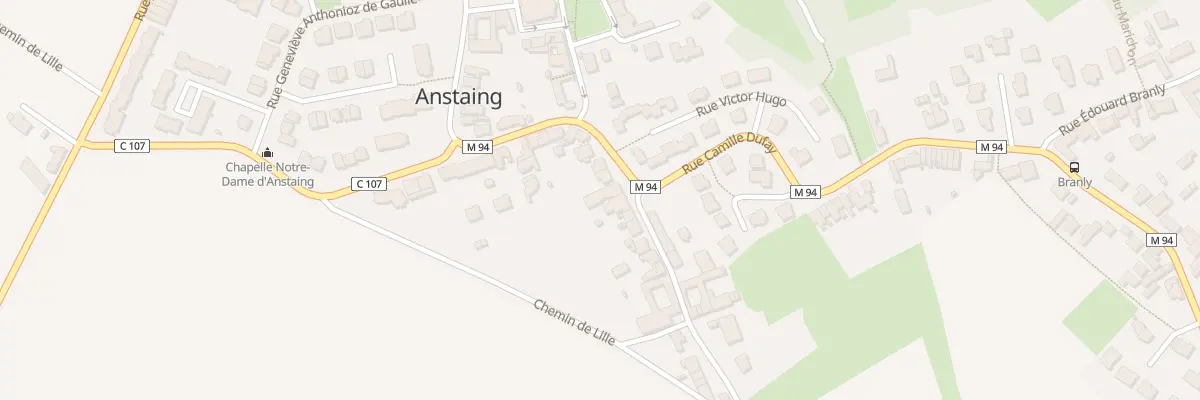 Plan du 24 Rue Camille Dufay à Anstaing