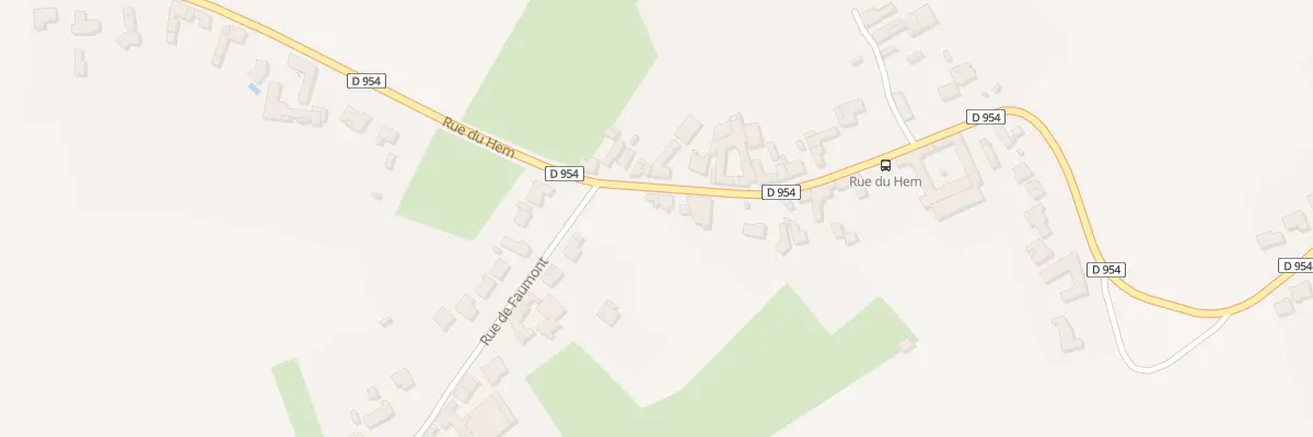 Plan du 533 Rue du Hem à Auchy-lez-Orchies