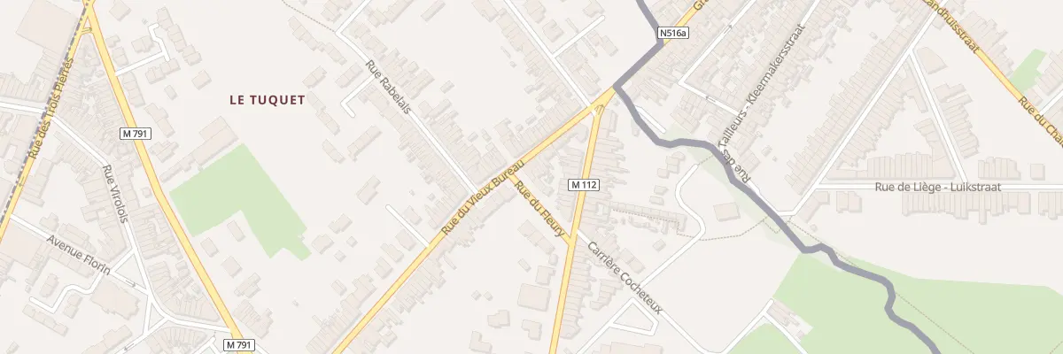 Plan du 106 Rue du Vieux Bureau à Wattrelos