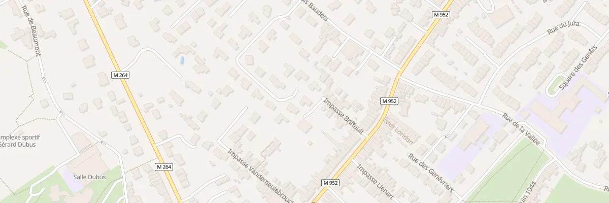 Plan du 24 Rue du Docteur Leborgne à Hem
