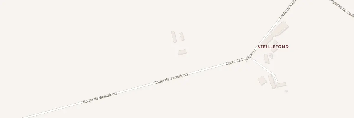 Plan du 27 Rte de Vieillefond à Laféline