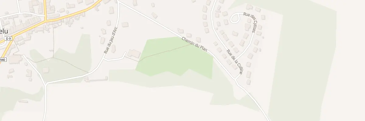 Plan du 6B Che du Plan à Gandelu