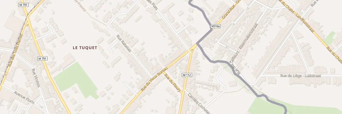 Plan du 121 Rue du Vieux Bureau à Wattrelos