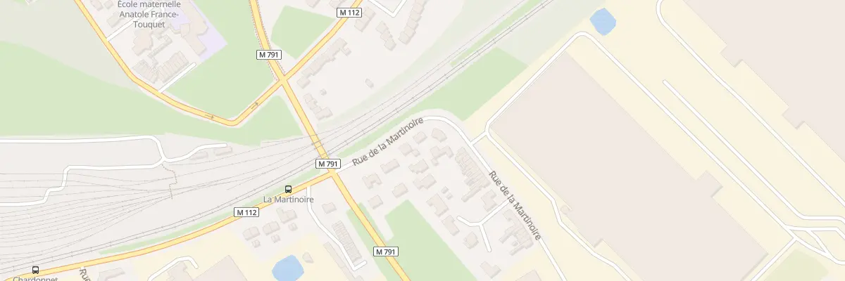 Plan du 475 Rue de la Martinoire à Wattrelos