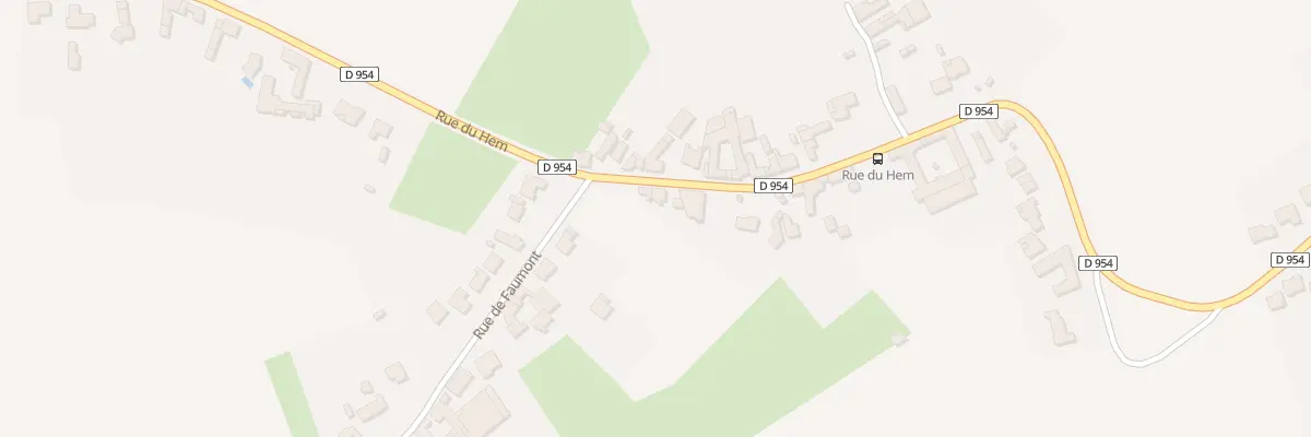 Plan du 533 Rue du Hem à Auchy-lez-Orchies