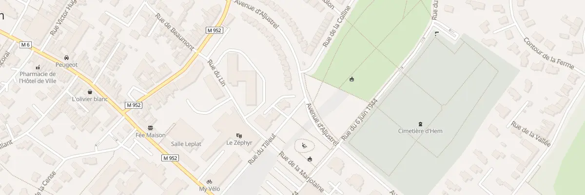 Plan du 17 Rue du Tilleul à Hem