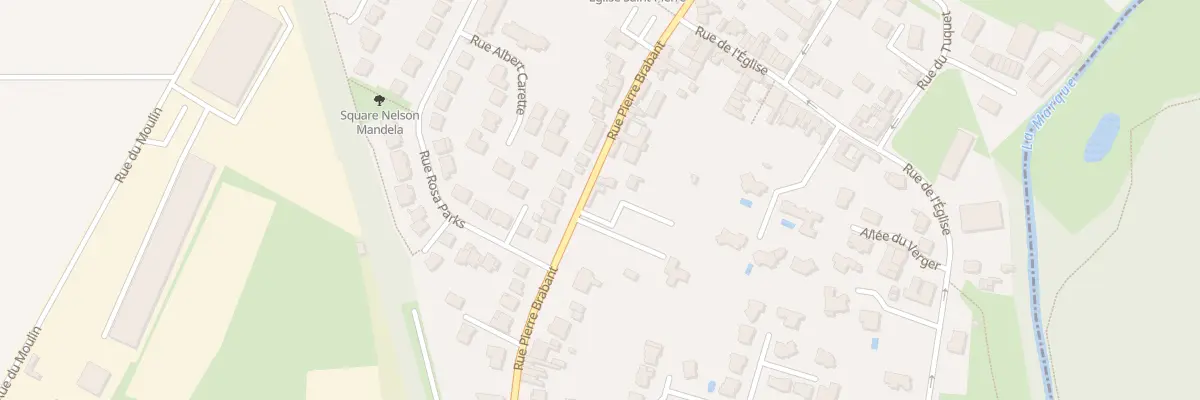 Plan du 48 Rue Pierre Brabant à Tressin