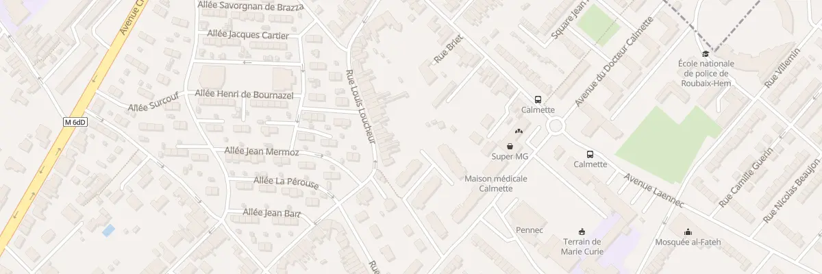 Plan du 64 Rue Louis Loucheur à Hem