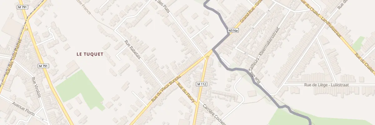 Plan du 125 Rue du Vieux Bureau à Wattrelos