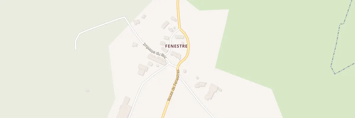 Plan du 5010 Fenestres à Termes