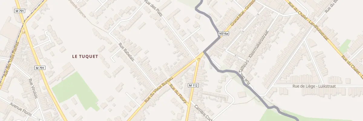 Plan du 129 Rue du Vieux Bureau à Wattrelos