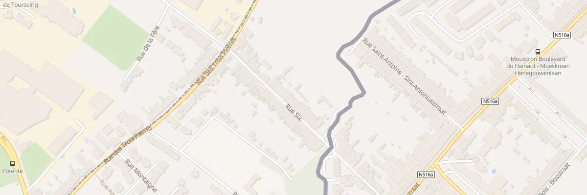 Plan du 32 Rue Six à Wattrelos