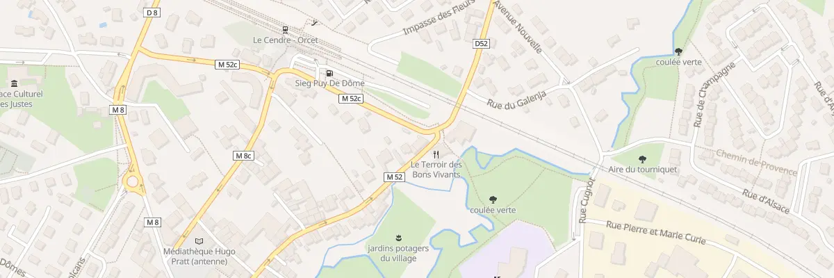 Plan du 51 Rue du Moulin au Cendre