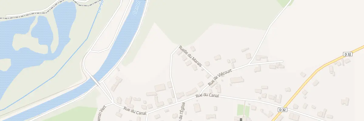 Plan du 5 Rle du Marais à Artemps