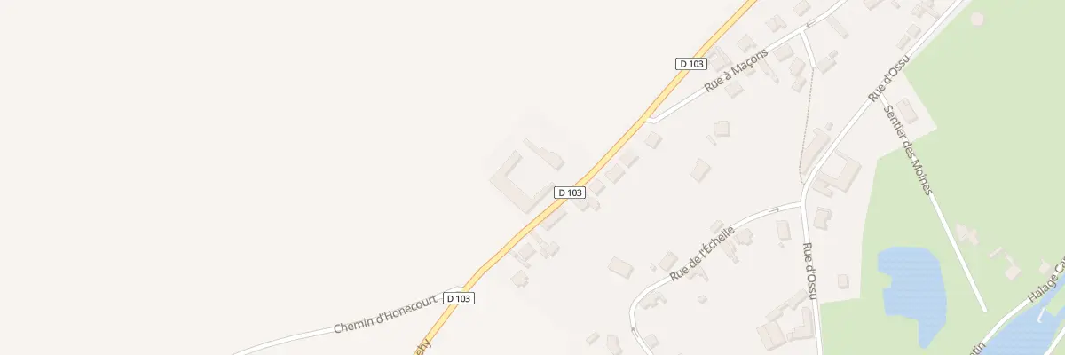 Plan du 4 Rue d’Epehy à Honnecourt-sur-Escaut
