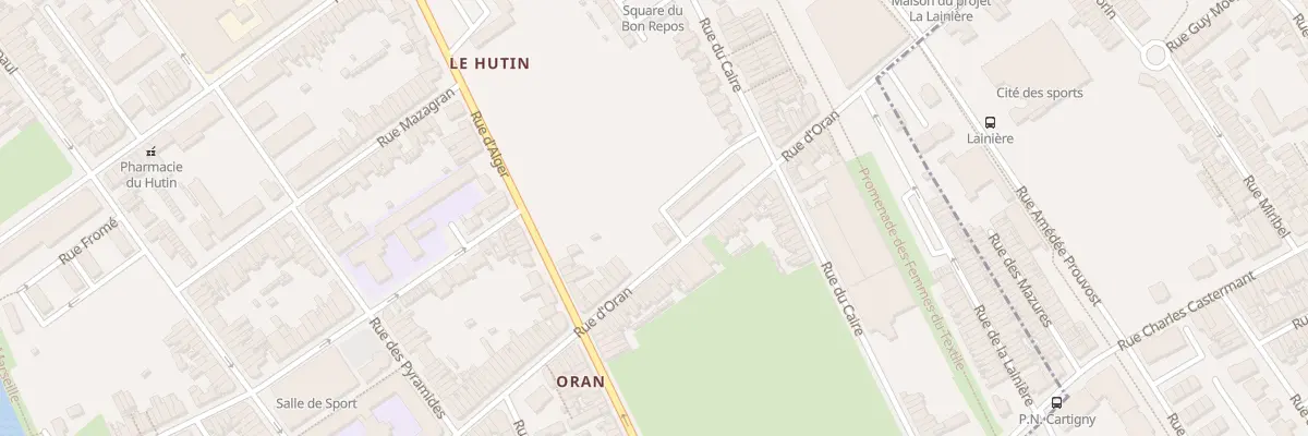 Plan du 97 Rue d’Oran à Roubaix