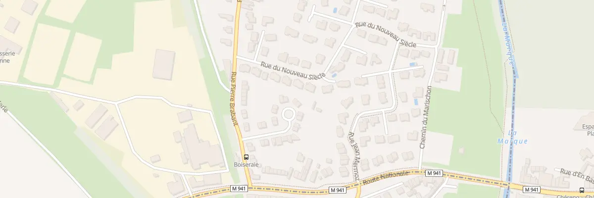 Plan du 9 Rue du Beau Sejour à Tressin