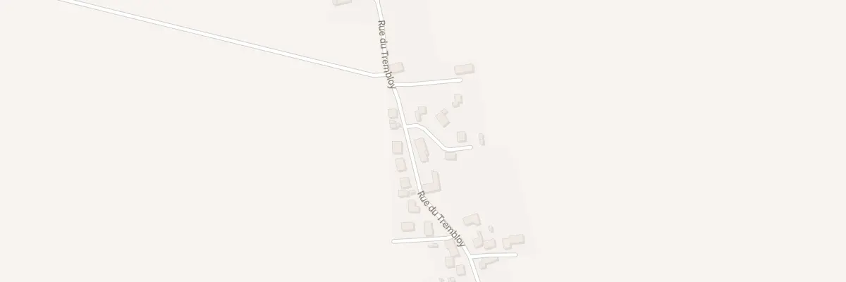 Plan du 14 Rue du Trembloy à Chevru