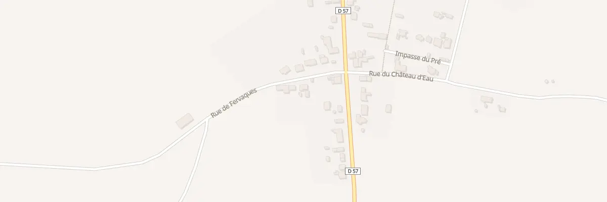 Plan du 3 Rue de Fervaques à Villeret