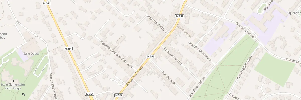 Plan du 97 Rue Jules Guesde à Hem