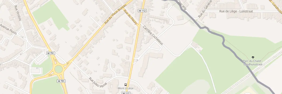 Plan du 464 Rue du Mont-à-Leux à Wattrelos