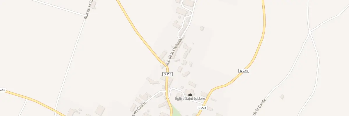 Plan du 4 Rue de la Croizette à Ussel-d’Allier