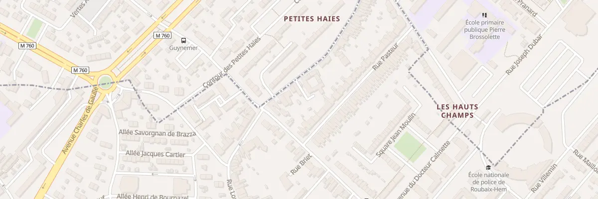 Plan du 130 Rue Louis Loucheur à Hem