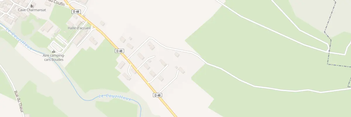 Plan du 5001 Le Coufin à Boudes