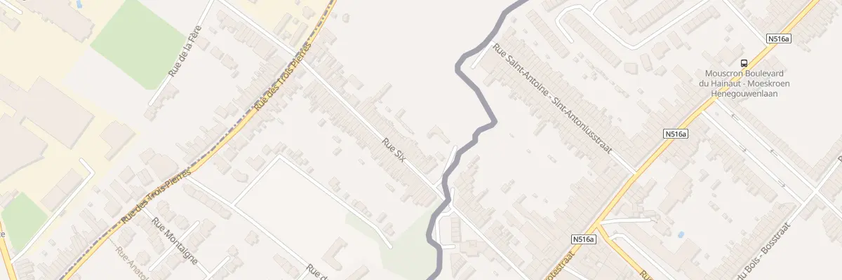 Plan du 18 Rue Six à Wattrelos