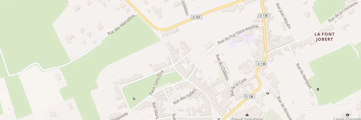 Plan du 4 Rue d’Enfoulet à Souvigny