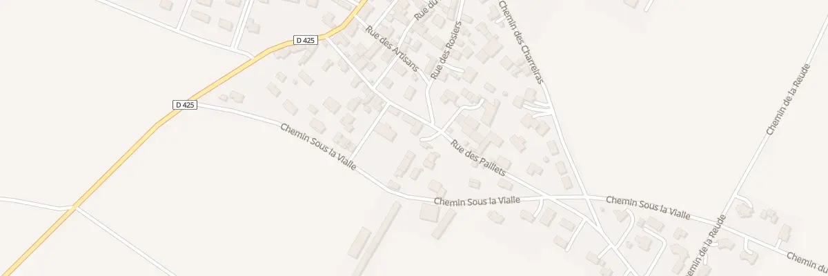 Plan du 9001 Imp des 3 Raisins à Clerlande