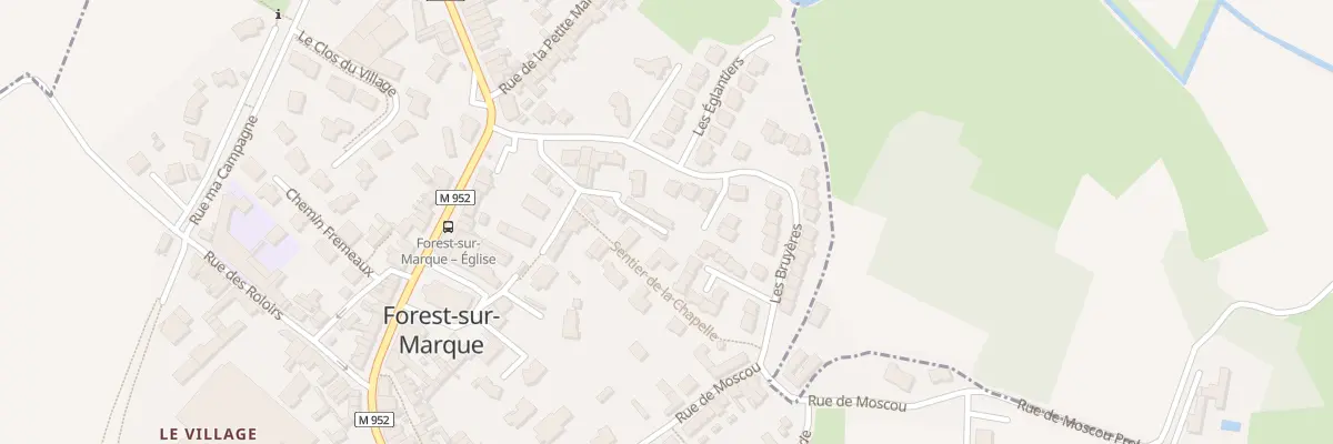 Plan du 21 Rue du Petit Marais à Forest-sur-Marque
