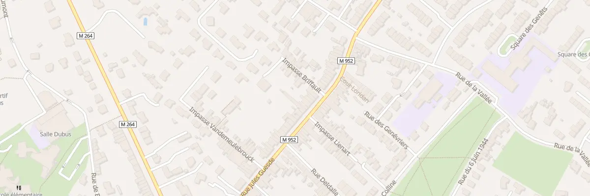 Plan du 111 Rue Jules Guesde à Hem