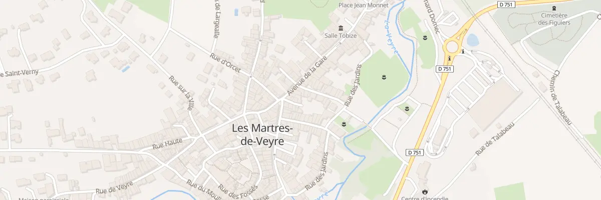 Plan du 5 Imp des Puits aux Martres-de-Veyre