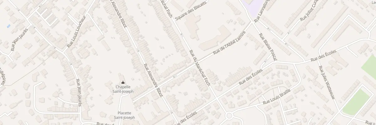 Plan du 19 Rue du Marechal Foch à Hem