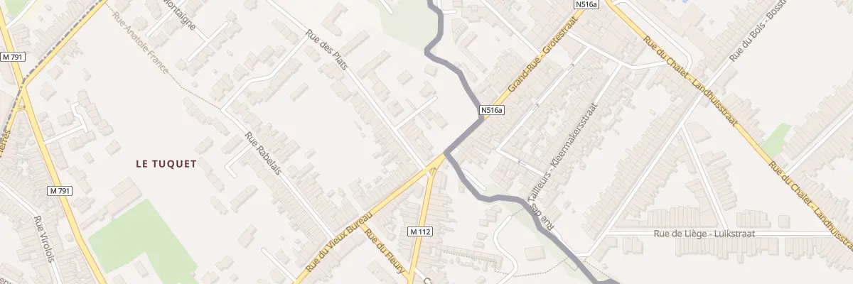 Plan du 569B Rue du Mont-à-Leux à Wattrelos