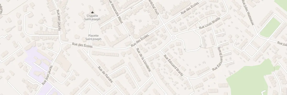 Plan du 166 Rue de la Lionderie à Hem