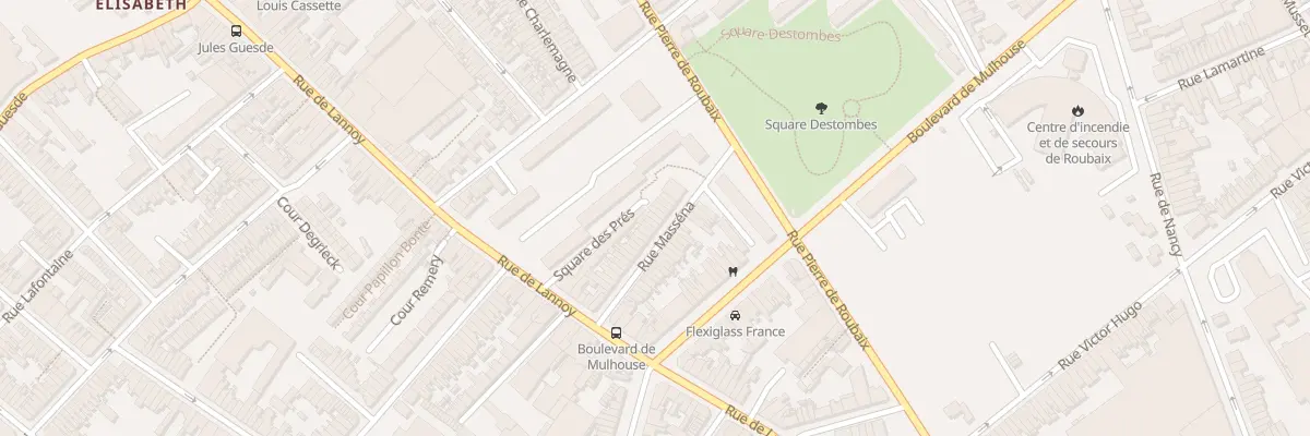 Plan du 31 Rue Masséna à Roubaix