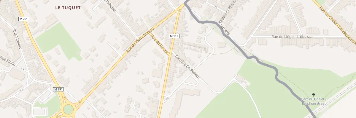 Plan du 490 Rue du Mont-à-Leux à Wattrelos