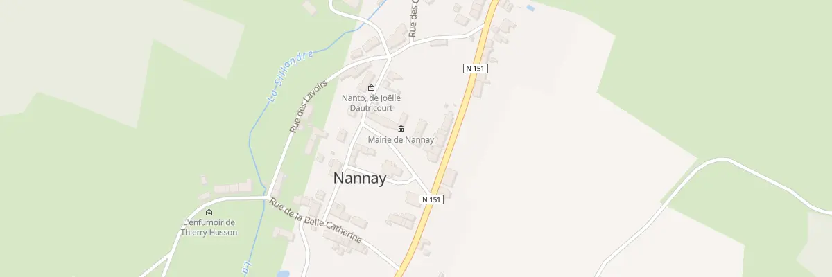 Plan du 6 Pl de la Mairie à Nannay