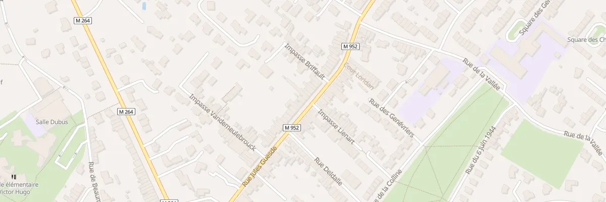 Plan du 105 Rue Jules Guesde à Hem