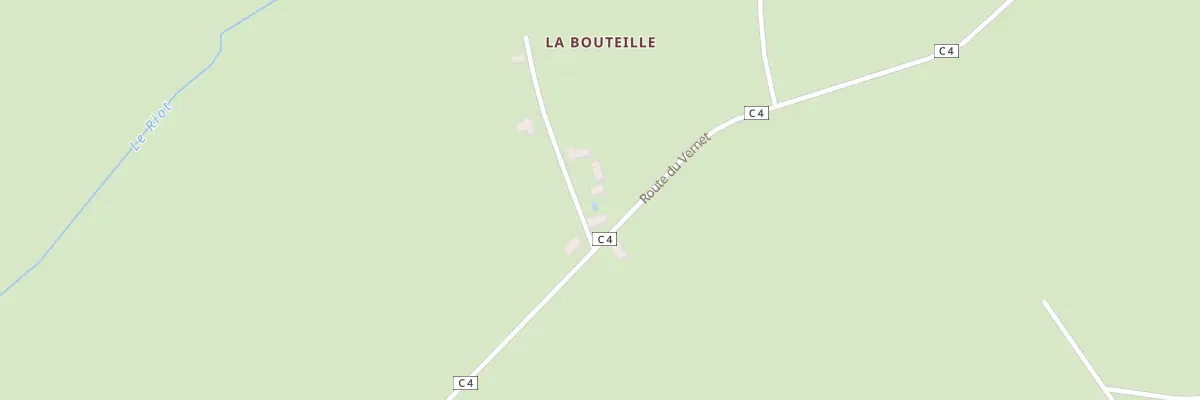 Plan du 14 Imp de la Bouteille à Chantenay-Saint-Imbert